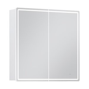 Изображение товара Зеркальный шкаф Vigo Geometry Classic 800, 118, 80 см, подвесной, светодиодная подсветка, белый