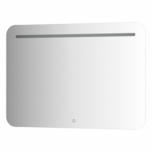 Изображение товара Зеркало с LED-подсветкой Evoform Ledline BY 2447 100 см белое