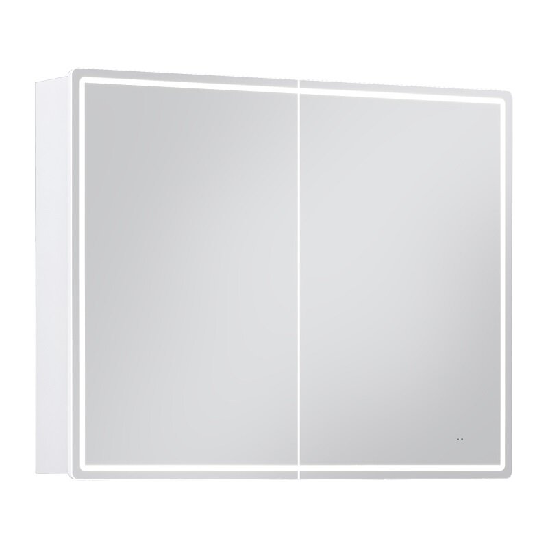 Изображение товара Зеркальный шкаф Vigo Geometry Comfort 1000, 222, 100 см, подвесной, LED-подсветка, белый