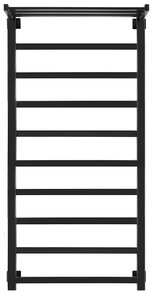 Изображение товара Полотенцесушитель водяной Secado Корсико 1 СП, 4603777474232, ширина 50 см, высота 120 см, подключение универсальное 50 см, черный матовый