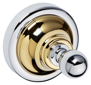 Изображение товара Крючок Bemeta Retro 144206138, 6.5 x 6.5 x 6.5 см, хром/золото