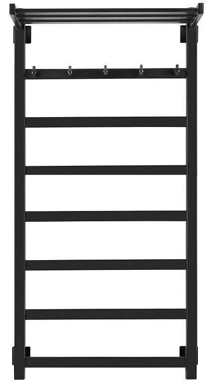 Изображение товара Полотенцесушитель водяной Secado Корсико 1 КСП черный матовый