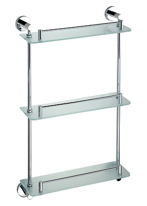 Изображение товара Полка Bemeta Omega 104202132 хром настенная для ванной комнаты