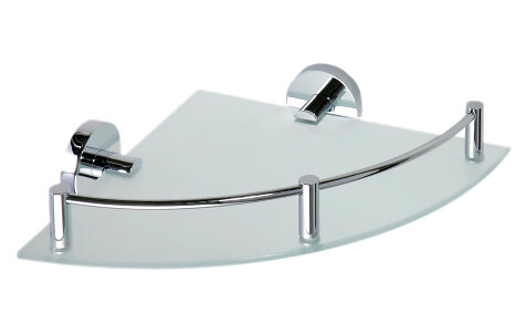 Изображение товара Полка Bemeta Omega 104202162 хром настенная стекло латунь стиль стандарт