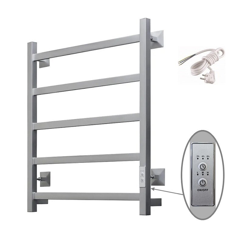 Изображение товара Полотенцесушитель электрический Тругор Пэк серия 20 хром матовый