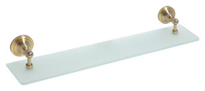 Изображение товара Полка стеклянная Bemeta Retro 144102247, 60 см, бронза