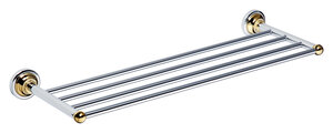 Изображение товара Полка для полотенец Bemeta Retro 144202188 65.5 см хром золото