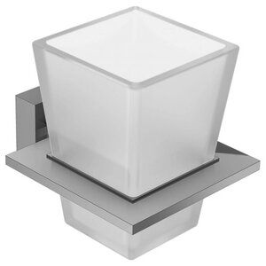 Изображение товара Стакан подвесной Jacob Delafon Mecanique, стекло/хром, E77866-CP