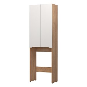 Изображение товара Шкаф напольный Vigo Grani 640, 036 дуб золотой, 65 см, под стиральную машину, цвет дуб золотой/белый