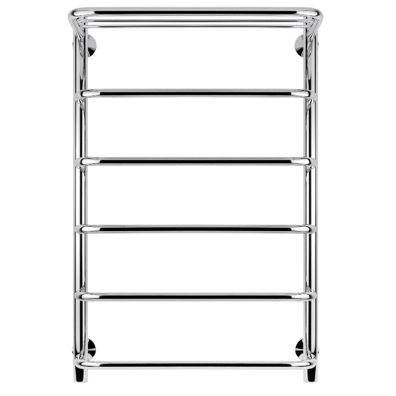 Изображение товара Полотенцесушитель водяной Secado Мерида 1 СП 4603759402765, ширина 50 см, высота 80 см, нижнее подключение 50 см, с полкой, цвет хром