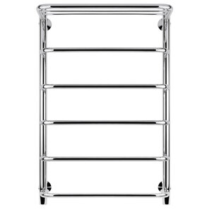 Изображение товара Полотенцесушитель водяной Secado Мерида 1 СП 4603777445379, ширина 60 см, высота 80 см, нижнее подключение 60 см, с полкой, цвет хром