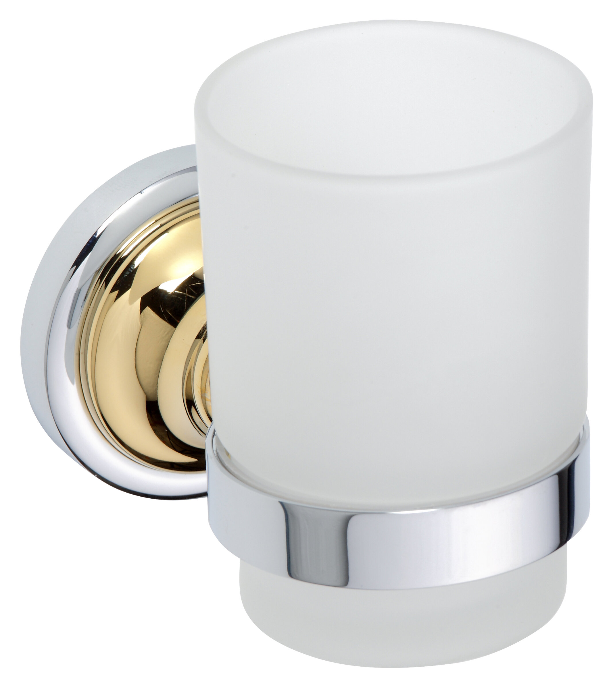 Изображение товара Стакан для зубных щеток Bemeta Retro 144210018 хром золото настенный