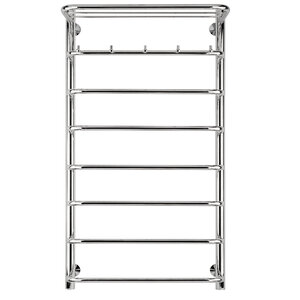 Изображение товара Полотенцесушитель водяной Secado Мерида 1 КСП 4603777445461, ширина 40 см, высота 100 см, нижнее подключение 40 см, с полкой, цвет хром