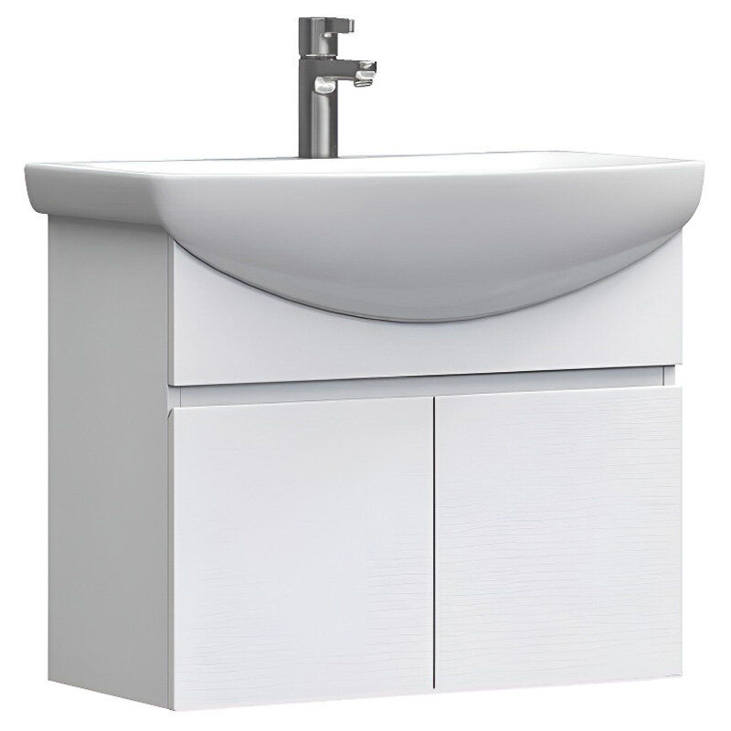 Изображение товара Подвесная тумба для ванной Vigo Wing 600-2-0 белая 60 см из ЛДСП