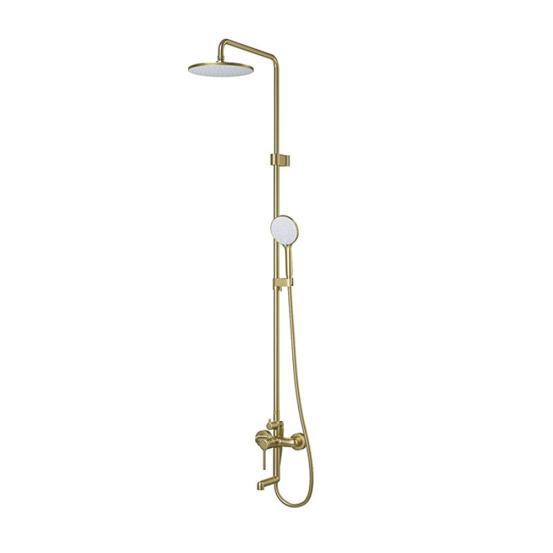 Изображение товара Душевая система Iddis Aiger AIGMG3Fi06 золото матовое с регулировкой высоты и тремя режимами