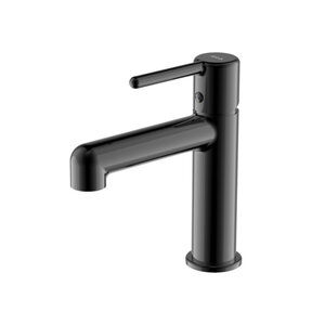 Изображение товара Iddis Aiger AIGGB00i01 Смеситель для раковины черный глянцевый однорычажный с фиксацией