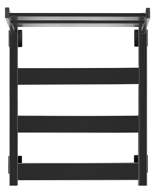 Изображение товара Полотенцесушитель водяной Secado Комано 1 СП 40x60 см черный матовый