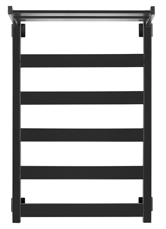 Изображение товара Полотенцесушитель водяной Secado Комано 1 СП 60x80 см черный матовый