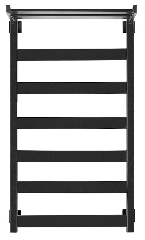 Изображение товара Полотенцесушитель водяной Secado Комано 1 СП, 4603777474959, ширина 40 см, высота 100 см, подключение универсальное 40 см, черный матовый