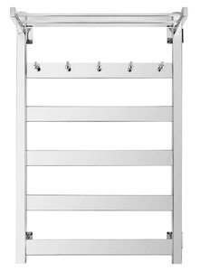 Изображение товара Полотенцесушитель водяной Secado Комано 1 КСП, 4603759401010, ширина 60 см, высота 80 см, подключение универсальное 60 см, хром