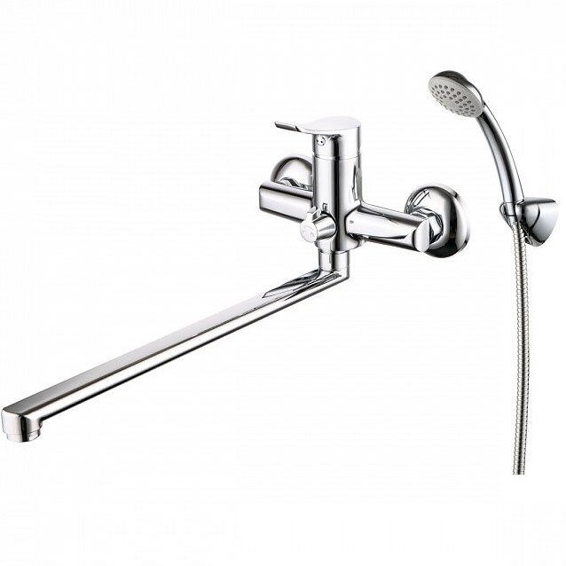 Изображение товара Смеситель для ванны и душа Milardo Amplex AMPSB02M10, с душевым гарнитуром, хром