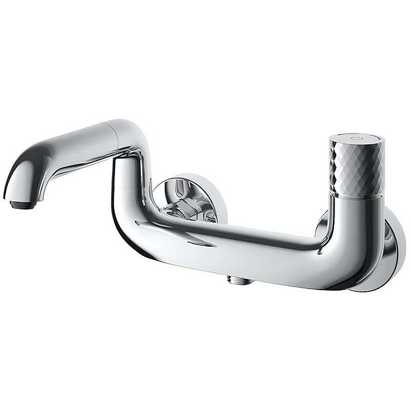 Изображение товара Смеситель для ванны и душа Iddis Twist TWISBBTi02WA, хром глянцевый