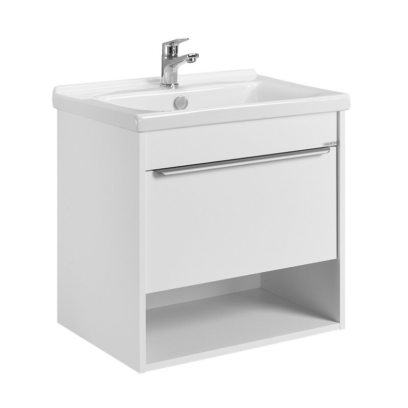 Изображение товара Тумба под раковину Aquaton Хоуп 60 см белый матовый подвесная