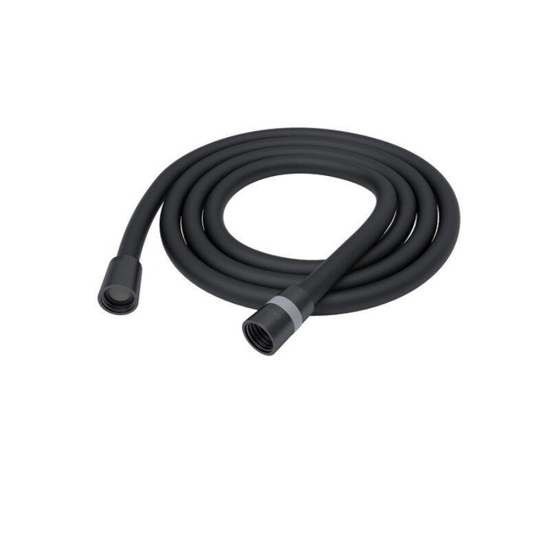 Изображение товара Шланг для душа Iddis Optima Home OPH20BLi19, 200 см, силиконовый, черный матовый 