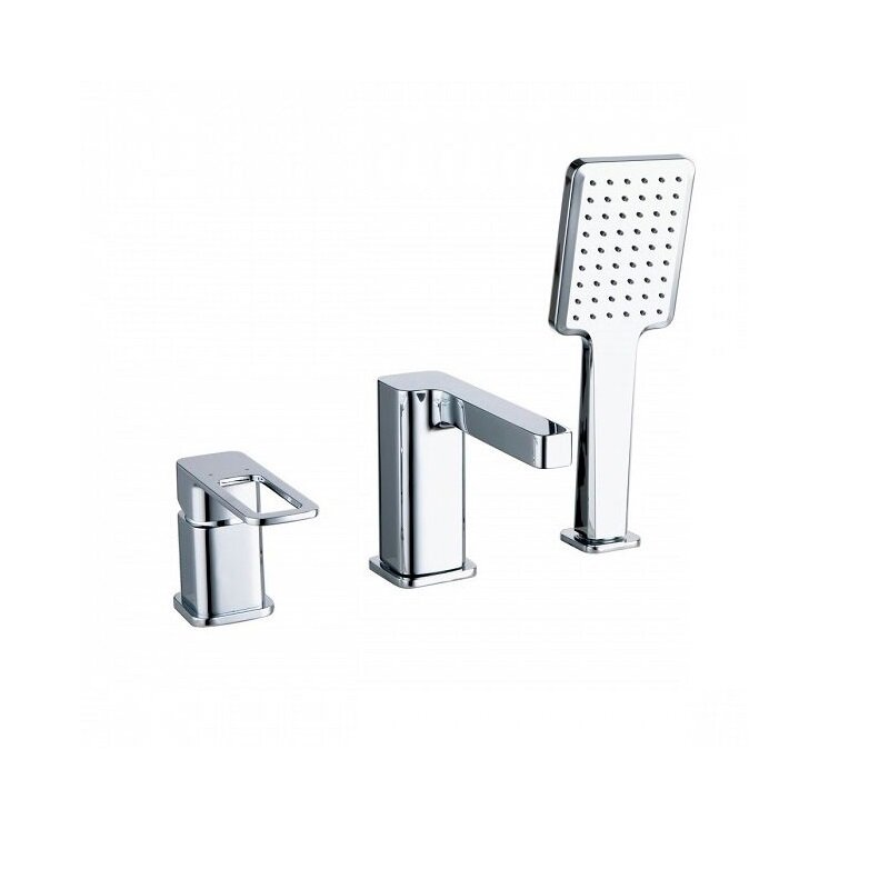 Изображение товара Смеситель IDDIS Slide SLISB30i07 на борт ванны - хром, однорычажный, 3 отверстия