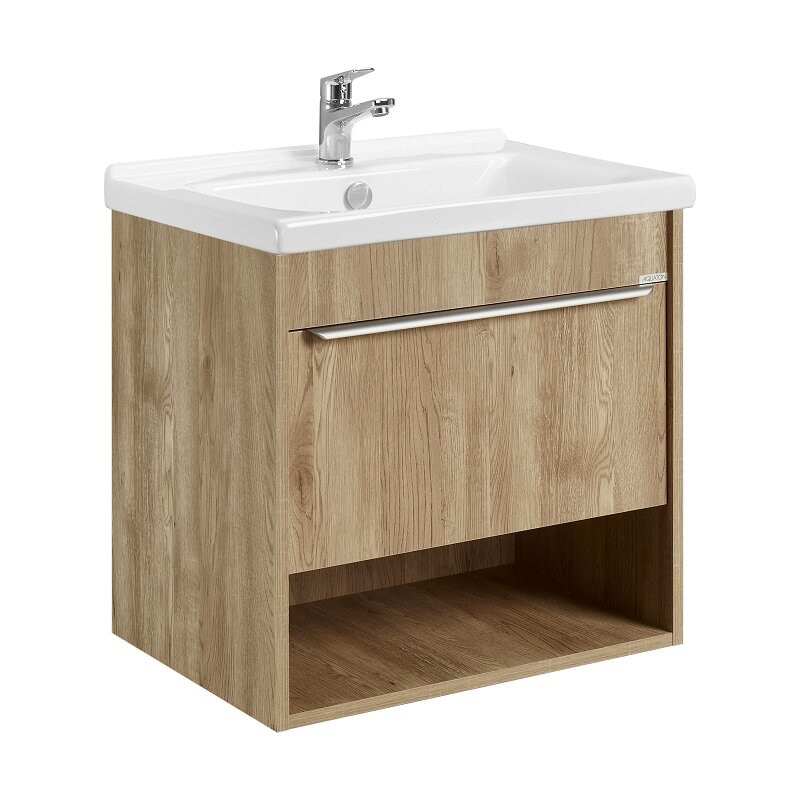 Изображение товара Тумба под раковину Aquaton Хоуп 60 см, подвесная, орех