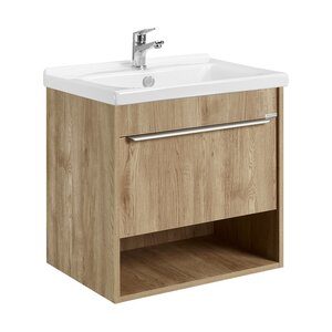 Изображение товара Тумба под раковину Aquaton Хоуп 60 см, подвесная, орех