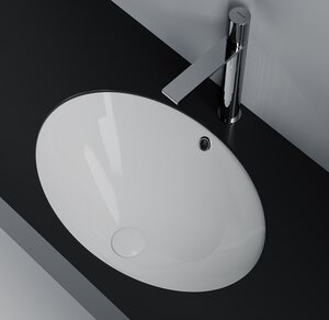 Изображение товара Раковина Ceramicanova Era CN6081, 61.5 см, сантехфарфор, белый