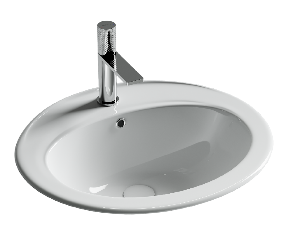 Изображение товара Раковина Ceramicanova Sun CN6079 56.5 см белая фарфор угловая установка
