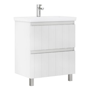 Изображение товара Тумба под раковину Vigo Finlay 700-0-1 (Como) tn.FIN.COM.70.2Y, 70 см, напольная, белая