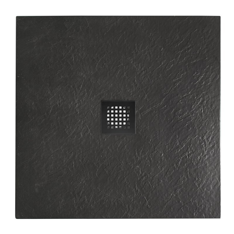 Изображение товара Душевой поддон BelBagno TRAY-MR-UNO-A-90-35-NERO-NO, 90 х 90 см, черный матовый, квадратный, сифон черный матовый Изображение товара Душевой поддон BelBagno TRAY-MR-UNO-A-90-35-NERO-NO, 90 х 90 см, черный матовый, квадратный, сифон черный матовый
