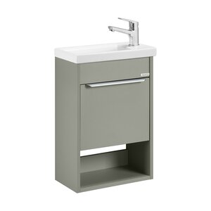 Изображение товара Тумба под раковину Aquaton Хоуп 1A287101HP9D0, 40 см, подвесная, цвет хаки