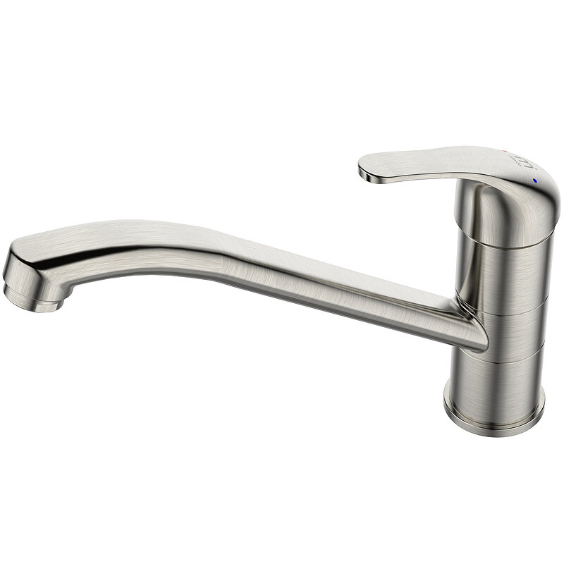 Изображение товара Смеситель для кухонной мойки Milardo Meal M02BNR0M05 сатин с поворотным изливом