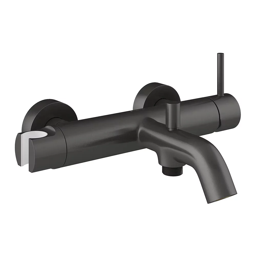 Изображение товара Смеситель Aqueduto Cano CAN0645 для ванны и душа оружейная сталь