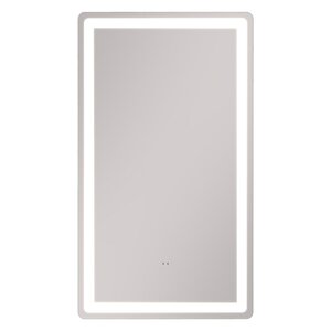 Изображение товара Зеркало Vigo Geometry Classic 400 с LED-подсветкой, бесконтактное включение, 40х70 см