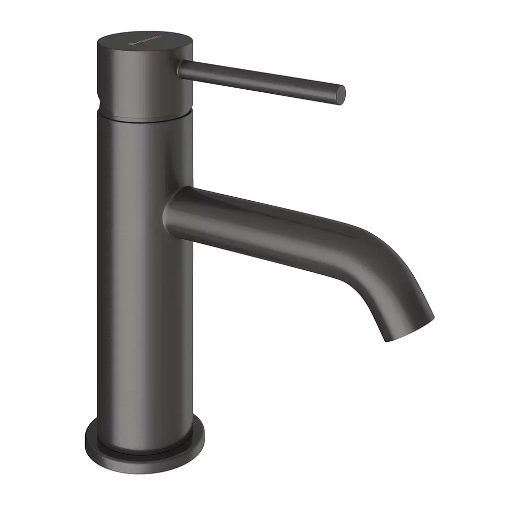 Изображение товара Смеситель для раковины Aqueduto Cano CAN0245 оружейная сталь 5 лет гарантия