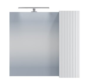 Изображение товара Зеркальный шкаф СаНта Юпитер 700367, 70 см с подсветкой, белый