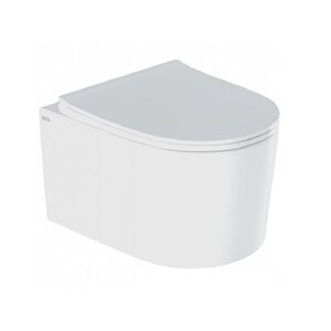 Изображение товара Подвесной унитаз Iddis Stone STORNSEi25 безободковый с сиденьем Soft Close белый