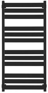 Изображение товара Полотенцесушитель водяной Secado Комано 3, 4603759401607, ширина 50 см, высота 120 см, подключение универсальное 50 см, черный матовый