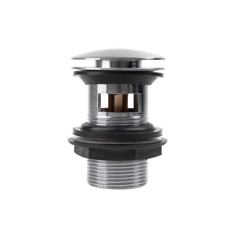 Изображение товара Донный клапан Iddis Slide SLIBC1Wi88 с переливом, матовый хром