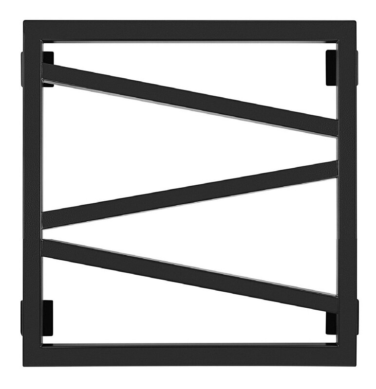 Изображение товара Полотенцесушитель водяной Secado Мирано 50x60 см черный матовый