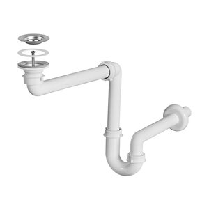 Изображение товара Сифон для раковины Aquaton 1A282705XX000, белый