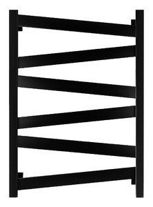 Изображение товара Полотенцесушитель водяной Secado Мирано плюс, 4673739246740, ширина 50 см, высота 80 см, подключение универсальное 50 см, черный матовый