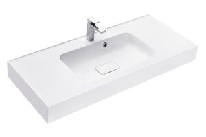 Изображение товара Раковина Aquaton Ричмонд 120 см из литьевого мрамора с крылом