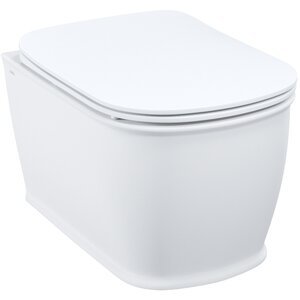 Изображение товара Унитаз подвесной Iddis Oxford OXFRDSEi25, безободковый, крышка микролифт, белый