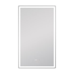 Изображение товара Зеркало Vigo Roberta Luxe 600 с LED-подсветкой и антизапотеванием 60x100 см